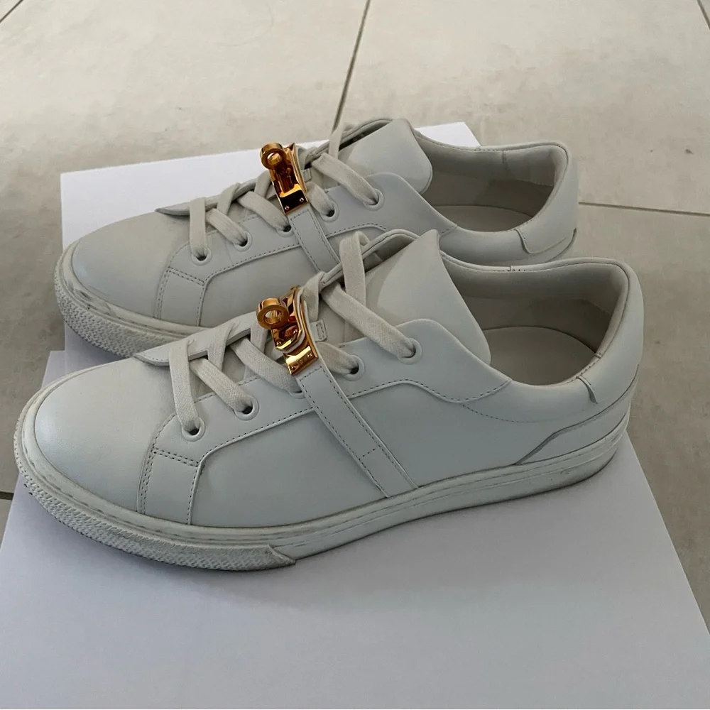 Hermes Day Sneaker Rose Gold - Picture 4 of 12